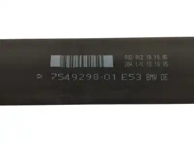 Peça sobressalente para automóvel em segunda mão transmissão central traseira por bmw x5 (e53) 3.0 d referências oem iam 7549298  