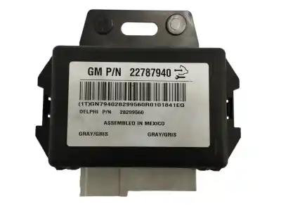 Автозапчасти б/у электронный модуль за opel antara 2.2 cdti cat (a 22 dm / lnq) ссылки oem iam 22787940