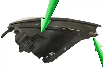 Second-hand car spare part left headlight for opel antara 2.2 cdti cat (a 22 dm / lnq) oem iam references 96699881  