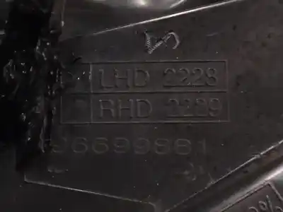 Second-hand car spare part left headlight for opel antara 2.2 cdti cat (a 22 dm / lnq) oem iam references 96699881  