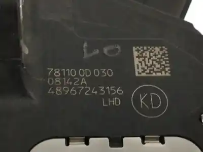 Second-hand car spare part accelerator pedal for toyota yaris (ksp9/scp9/nlp9) 1.4 turbodiesel cat oem iam references 781100d030  