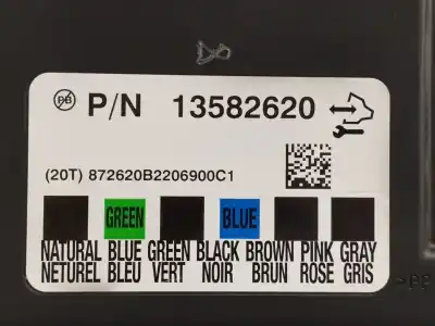 Second-hand car spare part electronic module for chevrolet aveo 1.4 cat oem iam references 13582620  