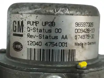 Peça sobressalente para automóvel em segunda mão depressor de travões / bomba de vácuo por chevrolet aveo 1.4 cat referências oem iam 96597326  