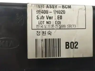 Second-hand car spare part electronic module for kia cee´d 2.0 crdi oem iam references 954001h020  