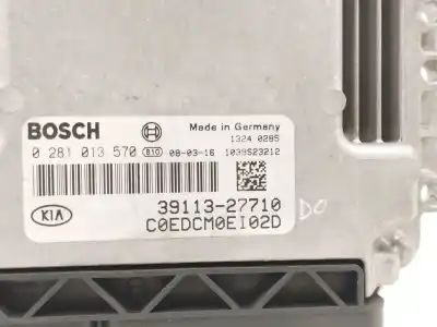 Peça sobressalente para automóvel em segunda mão centralina de motor uce por kia cee´d 2.0 crdi referências oem iam 3911327710  0281013570