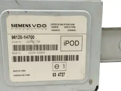 Second-hand car spare part electronic module for kia cee´d 2.0 crdi oem iam references 961201h700  