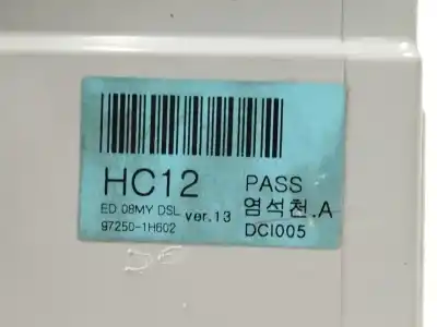 Second-hand car spare part climate control for kia cee´d 2.0 crdi oem iam references 972501h602  