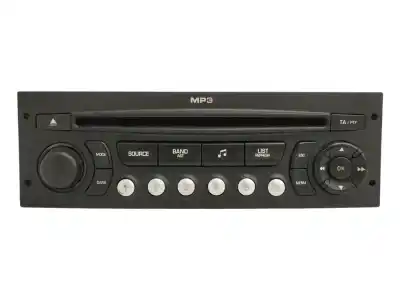Second-hand car spare part audio system / radio cd for peugeot 207 cc (wd_) 1.6 16v oem iam references 96660454xt