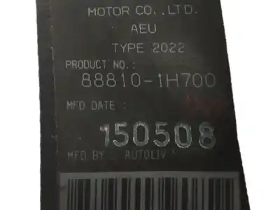 Tweedehands auto-onderdeel veiligheidsgordel links voor voor kia cee´d 2.0 crdi oem iam-referenties 888101h700  