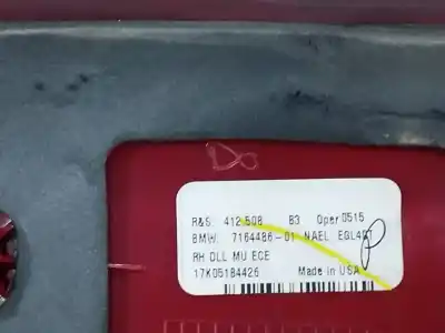 Peça sobressalente para automóvel em segunda mão farolim interior traseiro direito por bmw x5 (e53) 3.0 d referências oem iam 7164486  