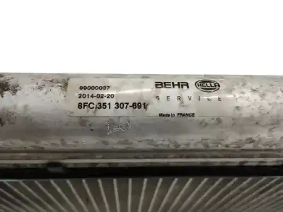 Piesă de schimb auto la mâna a doua condensator / radiator aer conditionat pentru citroen c4 picasso 2.0 hdi fap referințe oem iam 9682531680  