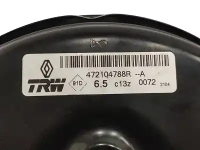 Автозапчастина б/у гальмівний серво для renault clio iv (bh_) 1.5 dci 90 посилання на oem iam 472104788r  