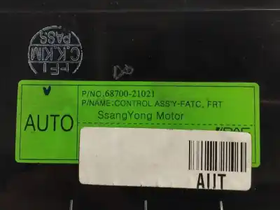 Автозапчастина б/у клімат-контроль для ssangyong rodius 2.7 turbodiesel cat посилання на oem iam 6870021021  