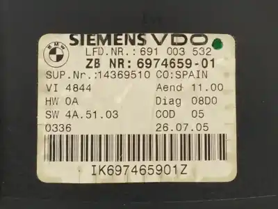 Peça sobressalente para automóvel em segunda mão quadrante por bmw serie 3 touring (e91) 2.0 16v diesel referências oem iam 6974659  