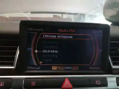 Second-hand car spare part multifunction display for audi a8 (4e2) 6.0 w12 48v cat (bht) oem iam references 4e0919603f  
