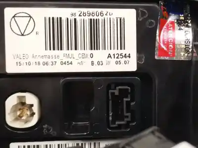 Second-hand car spare part multifunction display for citroen c4 cactus 1.5 bluehdi 100 oem iam references 9828476980  