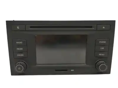 Second-hand car spare part multifunction display for seat leon (5f1) 1.6 tdi oem iam references 5f0035869