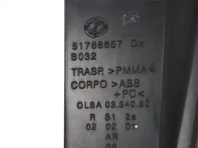 Автозапчасти б/у правый задний фонарь за lancia ypsilon (101) 1.3 jtd 16v ссылки oem iam 51786657  