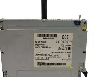 Second-hand car spare part gps navigation system for kia optima (jf) 1.7 crdi oem iam references 96560d4501wk  lan500ekjf