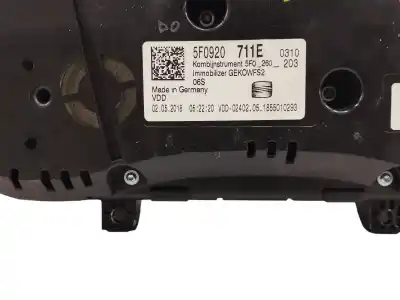 Peça sobressalente para automóvel em segunda mão quadrante por seat leon st (5f8) 2.0 tdi referências oem iam 5f0920711e  a2c112362300