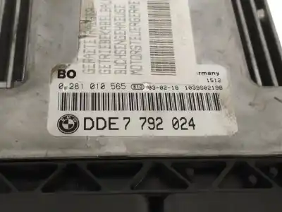 Second-hand car spare part ecu engine control for bmw 3 compact (e46) 320 td oem iam references 7792024  0281010565