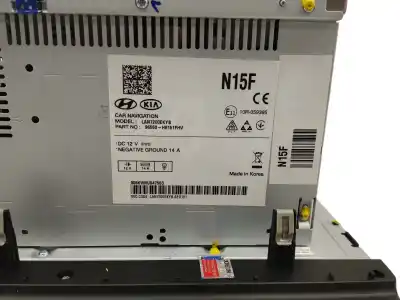 Second-hand car spare part gps navigation system for kia stonic (yb) 1.0 t-gdi oem iam references 96550h8151fhv  lan7200ekyb