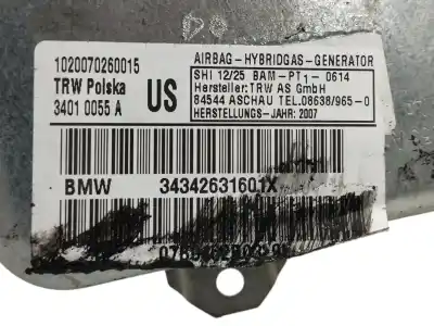 Pezzo di ricambio per auto di seconda mano airbag laterale anteriore destro per bmw x3 (e83) 2.0 d riferimenti oem iam 34342631601  