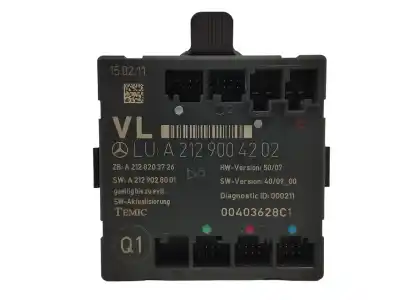 Tweedehands auto-onderdeel ELEKTRONISCHE MODULE voor MERCEDES-BENZ CLASE E (W212) FAMILIAR  OEM IAM-referenties A2129004202  