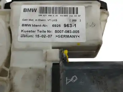 Second-hand car spare part driver left window regulator for bmw x3 (e83) 2.0 d oem iam references 6925963  