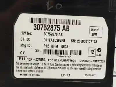 Pezzo di ricambio per auto di seconda mano modulo elettronico per volvo c30 (533) 1.6 d riferimenti oem iam 30752875  
