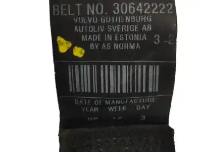Peça sobressalente para automóvel em segunda mão cinto de segurança dianteiro esquerdo por volvo c30 (533) 1.6 d referências oem iam 30642222  