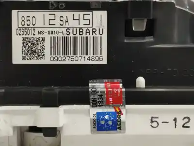 Peça sobressalente para automóvel em segunda mão quadrante por subaru forester (sg_) 2.0 awd (sg5) referências oem iam 85012sa45  
