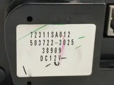 Second-hand car spare part climate control for subaru forester (sg_) 2.0 awd (sg5) oem iam references 72311sa012  