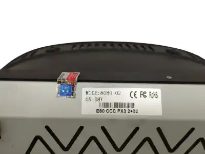 Second-hand car spare part multifunction display for bmw serie 6 cabrio (e64) 3.0 cat (n52) oem iam references 808002  cccpx3