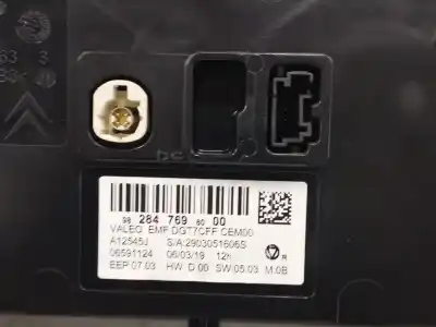 Second-hand car spare part multifunction display for citroen c3 / c3 origin iii (sx) 1.2 vti 82 oem iam references 9828476980  