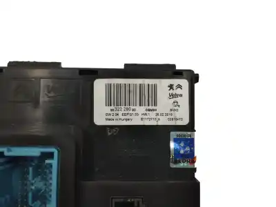 Second-hand car spare part electronic module for citroen c3 iii (sx) 1.2 puretech 82 oem iam references 9832228080  