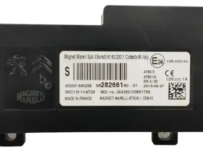 Pezzo di ricambio per auto di seconda mano modulo elettronico per citroen c3 / c3 origin iii (sx) 1.2 vti 82 riferimenti oem iam 9828266180  