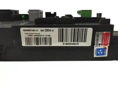 Pezzo di ricambio per auto di seconda mano scatola relè/fusibili per citroen c4 picasso 1.6 blue-hdi fap riferimenti oem iam 9806687980  s180204004b