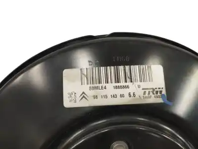 Second-hand car spare part brake servo for citroen c3 / c3 origin iii (sx) 1.2 vti 82 oem iam references 9811514380  