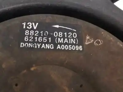 Peça sobressalente para automóvel em segunda mão termoventilador elétrico por ssangyong rexton / rexton ii (gab_) 2.9 td referências oem iam 8821008120  