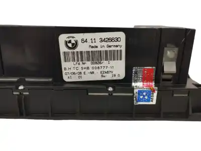 Peça sobressalente para automóvel em segunda mão comando de sofagem (chauffage / ar condicionado) por bmw x3 (e83) 2.0 d referências oem iam 64113426630  
