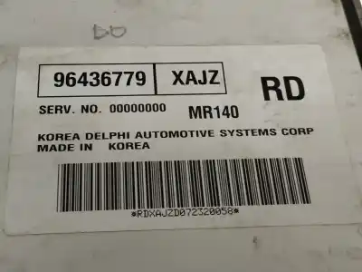 Second-hand car spare part ecu engine control for chevrolet aveo 1.4 cat oem iam references 96436779  