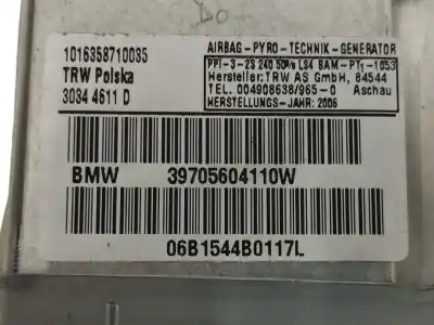 Pezzo di ricambio per auto di seconda mano air bag anteriore destro per bmw x3 (e83) 2.0 d riferimenti oem iam 39705604110  