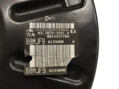 Автозапчастина б/у гальмівний серво для citroen c4 picasso 1.2 12v e-thp / puretech посилання на oem iam 9814457780  03787235014
