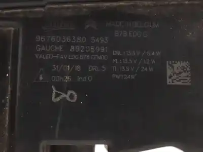 Автозапчастина б/у лівий передній пилот для citroen c4 picasso 1.2 12v e-thp / puretech посилання на oem iam 9676036380  