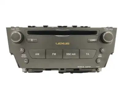 Second-hand car spare part audio system / radio cd for lexus is200 (ds2/is2) 2.2 d-cat oem iam references 8612053400