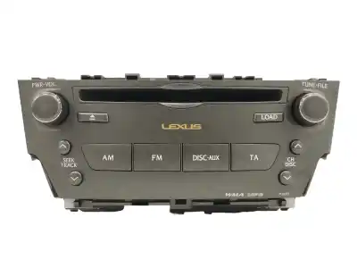 Pezzo di ricambio per auto di seconda mano IMPIANTO AUDIO / RADIO CD per LEXUS IS II (_E2_)  Riferimenti OEM IAM 8612053400  