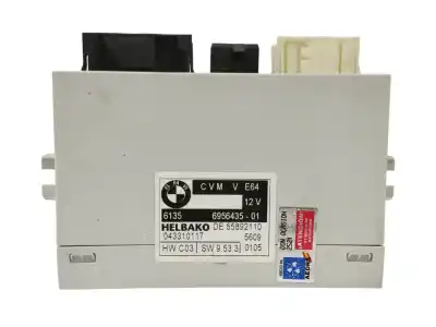 Second-hand car spare part electronic module for bmw serie 6 cabrio (e64) 3.0 cat (n52) oem iam references 61356956435