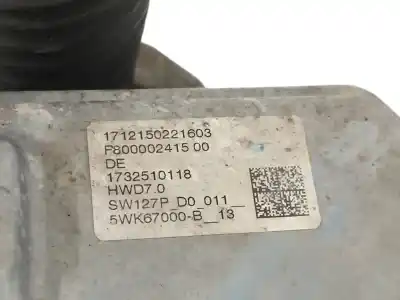 Автозапчастина б/у рульмова рейка для citroen c4 picasso 1.2 12v e-thp / puretech посилання на oem iam 9827076680 5wk67000b f800002415