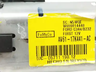 Pezzo di ricambio per auto di seconda mano motore tergicristallo posteriore per ford c-max 1.6 16v ti-vct cat riferimenti oem iam av6117k441ac  